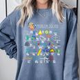 Problem Solver Math Alphabet ABC Teacher Students Comfort Colors Sweatshirt Blue Jean Problem Solver Math Alphabet ABC Teacher Students Comfort Colors Sweatshirt Blue Jean