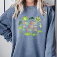 Progress Over Perfection Frog Back To School Teacher Comfort Colors Sweatshirt Blue Jean Progress Over Perfection Frog Back To School Teacher Comfort Colors Sweatshirt Blue Jean