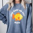 Que Hace Un Pez Nada Spanish Teacher Bilingual Teacher Dual Comfort Colors Sweatshirt Blue Jean Que Hace Un Pez Nada Spanish Teacher Bilingual Teacher Dual Comfort Colors Sweatshirt Blue Jean