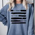 I Read Banned Books Banned Books Week Librarian Teacher Comfort Colors Sweatshirt Blue Jean