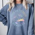 Take Reading English Teacher Library Alien Space T-S Tie Dye Comfort Colors Sweatshirt Blue Jean Take Reading English Teacher Library Alien Space T-S Tie Dye Comfort Colors Sweatshirt Blue Jean