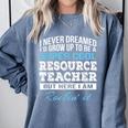Resource Teacher Tshirt Men Women Comfort Colors Sweatshirt Blue Jean Resource Teacher Tshirt Men Women Comfort Colors Sweatshirt Blue Jean
