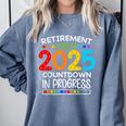 Retirement Class Of 2025 Teacher Countdown Loading Teacher Comfort Colors Sweatshirt Blue Jean Retirement Class Of 2025 Teacher Countdown Loading Teacher Comfort Colors Sweatshirt Blue Jean