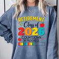 Retirement Class Of 2026 Countdown In Progress Teacher Comfort Colors Sweatshirt Blue Jean
