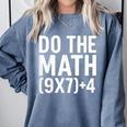 Retro Do The Math Teacher For Men Women Kid Boy Girl Comfort Colors Sweatshirt Blue Jean Retro Do The Math Teacher For Men Women Kid Boy Girl Comfort Colors Sweatshirt Blue Jean