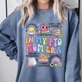 Retro In My PTO Mom Era Parent Organization Team Teacher Comfort Colors Sweatshirt Blue Jean Retro In My PTO Mom Era Parent Organization Team Teacher Comfort Colors Sweatshirt Blue Jean