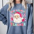 Santa Favorite Teacher Shirt Teacher Christmas Comfort Colors Sweatshirt Blue Jean Santa Favorite Teacher Shirt Teacher Christmas Comfort Colors Sweatshirt Blue Jean