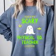 Scary Physical Education Ed Teacher Costume Halloween Easy Comfort Colors Sweatshirt Blue Jean Scary Physical Education Ed Teacher Costume Halloween Easy Comfort Colors Sweatshirt Blue Jean