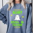 Scary Special Education Ed Teacher Costume Halloween Easy Comfort Colors Sweatshirt Blue Jean Scary Special Education Ed Teacher Costume Halloween Easy Comfort Colors Sweatshirt Blue Jean