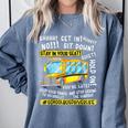 School Bus Driver Life Last Day Of School Teacher Kids Comfort Colors Sweatshirt Blue Jean School Bus Driver Life Last Day Of School Teacher Kids Comfort Colors Sweatshirt Blue Jean
