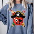 School International Talk Like A Pirate Day Pirate Teacher Comfort Colors Sweatshirt Blue Jean School International Talk Like A Pirate Day Pirate Teacher Comfort Colors Sweatshirt Blue Jean