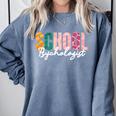 School Psychologist Rainbow Psychology Teacher Comfort Colors Sweatshirt Blue Jean School Psychologist Rainbow Psychology Teacher Comfort Colors Sweatshirt Blue Jean