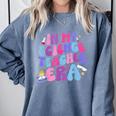 In My Science Teacher Era Teacher Comfort Colors Sweatshirt Blue Jean