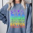 Science Teacher Because Figuring Things Out Is Better Than Comfort Colors Sweatshirt Blue Jean Science Teacher Because Figuring Things Out Is Better Than Comfort Colors Sweatshirt Blue Jean