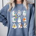 Science Teacher Ghost Laboratory Halloween Teacher Comfort Colors Sweatshirt Blue Jean Science Teacher Ghost Laboratory Halloween Teacher Comfort Colors Sweatshirt Blue Jean