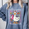 Silly Goose Teacher Club Animal Lover Groovy Teacher Comfort Colors Sweatshirt Blue Jean Silly Goose Teacher Club Animal Lover Groovy Teacher Comfort Colors Sweatshirt Blue Jean