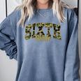 Sixth Grade Teacher Student Camouflage Back To School Comfort Colors Sweatshirt Blue Jean Sixth Grade Teacher Student Camouflage Back To School Comfort Colors Sweatshirt Blue Jean
