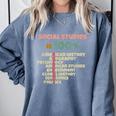 Social Studies Is Relevant History Teacher History Buff Comfort Colors Sweatshirt Blue Jean Social Studies Is Relevant History Teacher History Buff Comfort Colors Sweatshirt Blue Jean