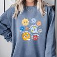 Solar System Learning Is Out Of This World Science Teacher Comfort Colors Sweatshirt Blue Jean Solar System Learning Is Out Of This World Science Teacher Comfort Colors Sweatshirt Blue Jean