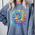 Special Education Teacher Sped Squad SPED Teacher Tie Dye Comfort Colors Sweatshirt Blue Jean