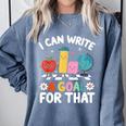 Special Education i Can Write a Goal For That Sped Teacher Comfort Colors Sweatshirt Blue Jean