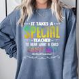 Special Teacher Daycare School Childcare Infant Teacher Comfort Colors Sweatshirt Blue Jean Special Teacher Daycare School Childcare Infant Teacher Comfort Colors Sweatshirt Blue Jean