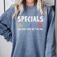 Specials The Best Part Of The Day Men Women Teacher Comfort Colors Sweatshirt Blue Jean