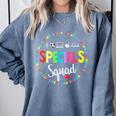 Specials Squad Teacher TRIBE Team Back To Primary School Men Women Girls Kids Comfort Colors Sweatshirt Blue Jean