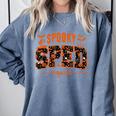 Sped Squad Team Special Education Teacher Halloween Comfort Colors Sweatshirt Blue Jean Sped Squad Team Special Education Teacher Halloween Comfort Colors Sweatshirt Blue Jean