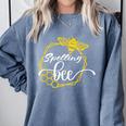 Spelling Bee Halloween Costume For Teachers Comfort Colors Sweatshirt Blue Jean
