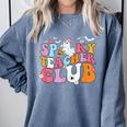 Spooky Teacher Club Halloween Comfort Colors Sweatshirt Blue Jean Spooky Teacher Club Halloween Comfort Colors Sweatshirt Blue Jean