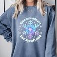 Spread Kindness Like Snowflakes Christmas Teacher Unity Day Comfort Colors Sweatshirt Blue Jean Spread Kindness Like Snowflakes Christmas Teacher Unity Day Comfort Colors Sweatshirt Blue Jean