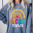 STEAM Teacher Squad Team Crew Back To School STEM Special Comfort Colors Sweatshirt Blue Jean STEAM Teacher Squad Team Crew Back To School STEM Special Comfort Colors Sweatshirt Blue Jean