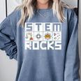 STEM Rocks Science Technology Engineering Math STEM Teacher Comfort Colors Sweatshirt Blue Jean STEM Rocks Science Technology Engineering Math STEM Teacher Comfort Colors Sweatshirt Blue Jean