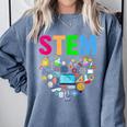 STEM Science Technology Engineering Math Teacher Comfort Colors Sweatshirt Blue Jean STEM Science Technology Engineering Math Teacher Comfort Colors Sweatshirt Blue Jean