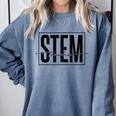Stem Teacher Science Technology Engineering Math Teachers Comfort Colors Sweatshirt Blue Jean Stem Teacher Science Technology Engineering Math Teachers Comfort Colors Sweatshirt Blue Jean