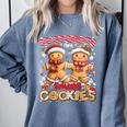 My Student Are Smart Cookies Pjs Christmas Xmas Teacher Comfort Colors Sweatshirt Blue Jean My Student Are Smart Cookies Pjs Christmas Xmas Teacher Comfort Colors Sweatshirt Blue Jean
