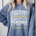 Substitute Teacher T Shirt School Tee Comfort Colors Sweatshirt Blue Jean Substitute Teacher T Shirt School Tee Comfort Colors Sweatshirt Blue Jean