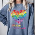 It Takes a Big Heart To Shape Little Minds Teacher Comfort Colors Sweatshirt Blue Jean It Takes a Big Heart To Shape Little Minds Teacher Comfort Colors Sweatshirt Blue Jean