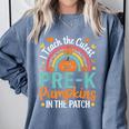 I Teach The Cutest Pre-K Pumpkin Teacher Student Halloween Comfort Colors Sweatshirt Blue Jean I Teach The Cutest Pre-K Pumpkin Teacher Student Halloween Comfort Colors Sweatshirt Blue Jean