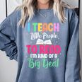 I Teach Little People To Read Reading Teacher For Men Women Girls Kids Comfort Colors Sweatshirt Blue Jean I Teach Little People To Read Reading Teacher For Men Women Girls Kids Comfort Colors Sweatshirt Blue Jean