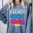I Teach Rockstars Tee Orchestra Music Teacher Back To School Comfort Colors Sweatshirt Blue Jean I Teach Rockstars Tee Orchestra Music Teacher Back To School Comfort Colors Sweatshirt Blue Jean