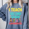 I Teach Second Grade Superheroes Teacher Superhero Comfort Colors Sweatshirt Blue Jean I Teach Second Grade Superheroes Teacher Superhero Comfort Colors Sweatshirt Blue Jean