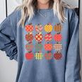 Teacher Apple Back To School Art For School Supplies Comfort Colors Sweatshirt Blue Jean Teacher Apple Back To School Art For School Supplies Comfort Colors Sweatshirt Blue Jean
