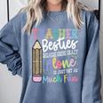 Teacher Besties Because Going Crazy Alone Is Not As Much Fun Comfort Colors Sweatshirt Blue Jean Teacher Besties Because Going Crazy Alone Is Not As Much Fun Comfort Colors Sweatshirt Blue Jean