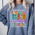 Teacher We Are Like A Box Of Crayons Back To School Men Women Kids Comfort Colors Sweatshirt Blue Jean