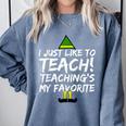 Teacher Christmas Teaching Is My Favorite Comfort Colors Sweatshirt Blue Jean Teacher Christmas Teaching Is My Favorite Comfort Colors Sweatshirt Blue Jean