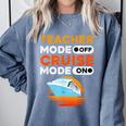 Teacher Cruise Shirt Cruise Mode Men Women Comfort Colors Sweatshirt Blue Jean Teacher Cruise Shirt Cruise Mode Men Women Comfort Colors Sweatshirt Blue Jean