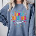 Teacher Early Childhood Squad T-Shirt Comfort Colors Sweatshirt Blue Jean Teacher Early Childhood Squad T-Shirt Comfort Colors Sweatshirt Blue Jean