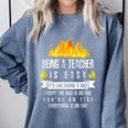 Being a Teacher Is Easy Everything Is On Fire T-Shirt For Men Women Kids Comfort Colors Sweatshirt Blue Jean Being a Teacher Is Easy Everything Is On Fire T-Shirt For Men Women Kids Comfort Colors Sweatshirt Blue Jean